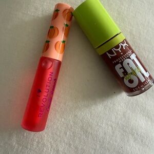 NYX & Revolution Liquid Lip Bundle -2 pc